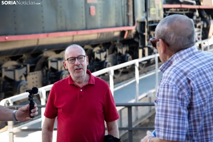 Homenaje al tren en Arcos