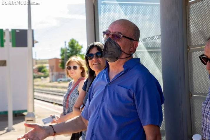 Homenaje al tren en Arcos