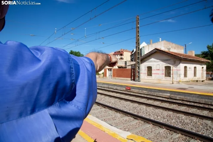 Homenaje al tren en Arcos