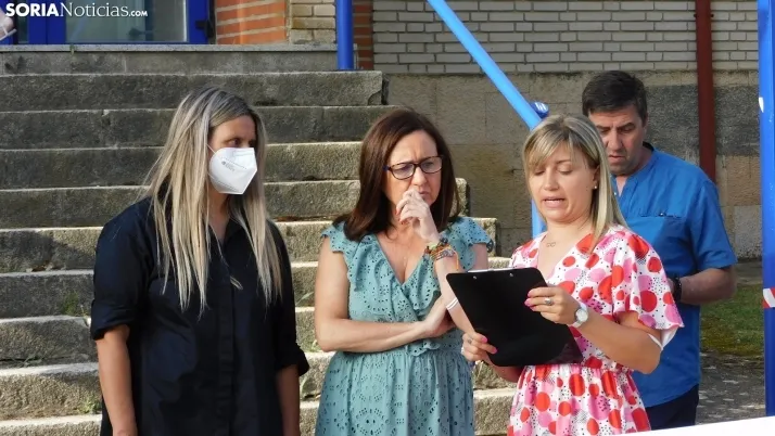 Fotos: cientos de opositores llegan a Soria para examinarse en el IES Castilla