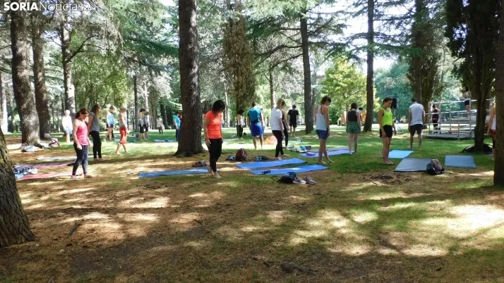 Fotos: La Dehesa se llena de paz para celebrar el D&iacute;a Internacional del Yoga