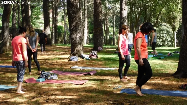 Fotos: La Dehesa se llena de paz para celebrar el D&iacute;a Internacional del Yoga