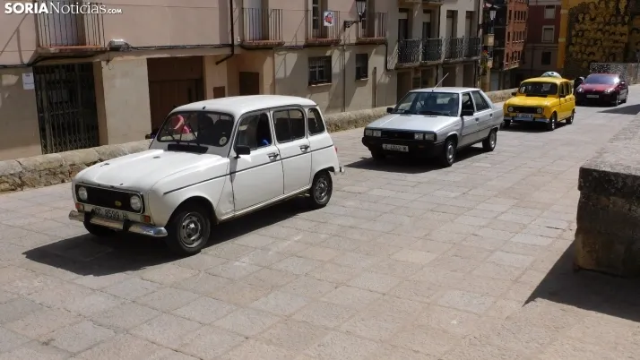 Fotos: Soria, para&iacute;so para los amantes de los Renault cl&aacute;sicos