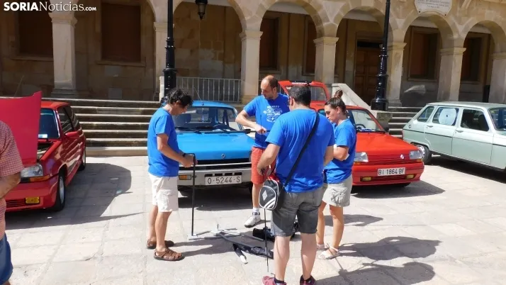 Fotos: Soria, para&iacute;so para los amantes de los Renault cl&aacute;sicos
