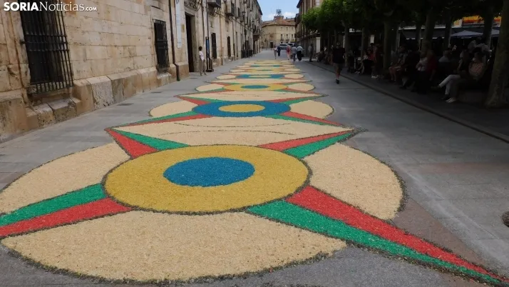 Fotos: el Corpus Christi m&aacute;s resplandeciente regresa a El Burgo de Osma