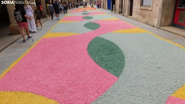 Fotos: el Corpus Christi m&aacute;s resplandeciente regresa a El Burgo de Osma