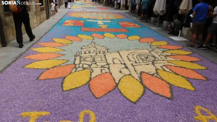 Fotos: el Corpus Christi m&aacute;s resplandeciente regresa a El Burgo de Osma