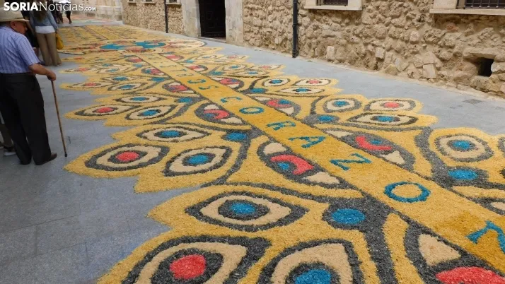 Fotos: el Corpus Christi m&aacute;s resplandeciente regresa a El Burgo de Osma