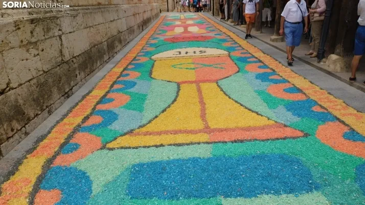 Fotos: el Corpus Christi m&aacute;s resplandeciente regresa a El Burgo de Osma