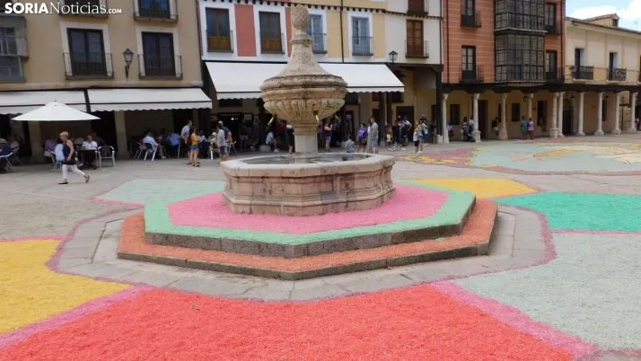 Fotos: el Corpus Christi m&aacute;s resplandeciente regresa a El Burgo de Osma