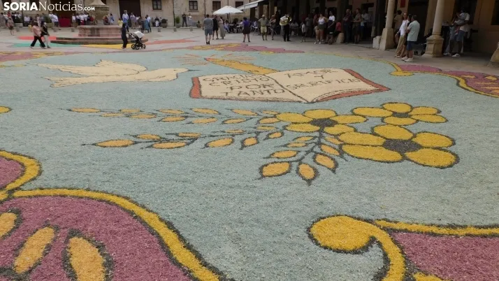 Fotos: el Corpus Christi m&aacute;s resplandeciente regresa a El Burgo de Osma