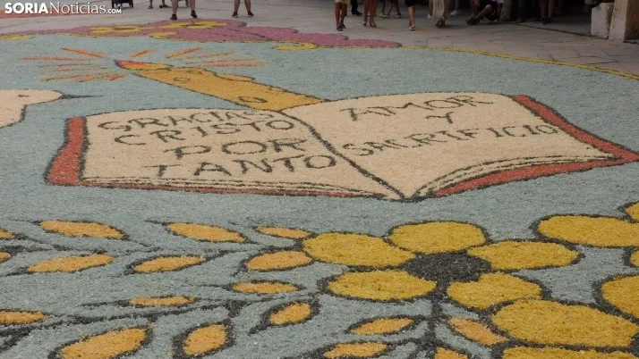 Fotos: el Corpus Christi m&aacute;s resplandeciente regresa a El Burgo de Osma