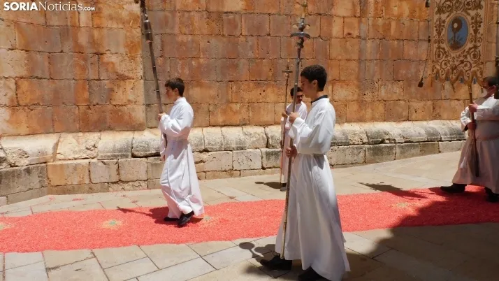 Fotos: el Corpus Christi m&aacute;s resplandeciente regresa a El Burgo de Osma