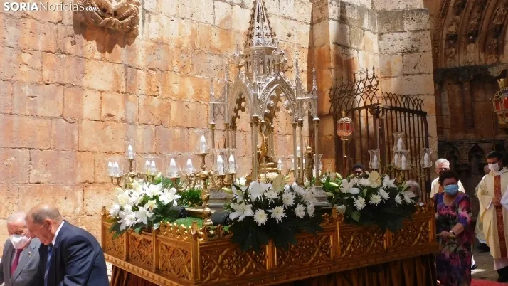 Fotos: el Corpus Christi m&aacute;s resplandeciente regresa a El Burgo de Osma