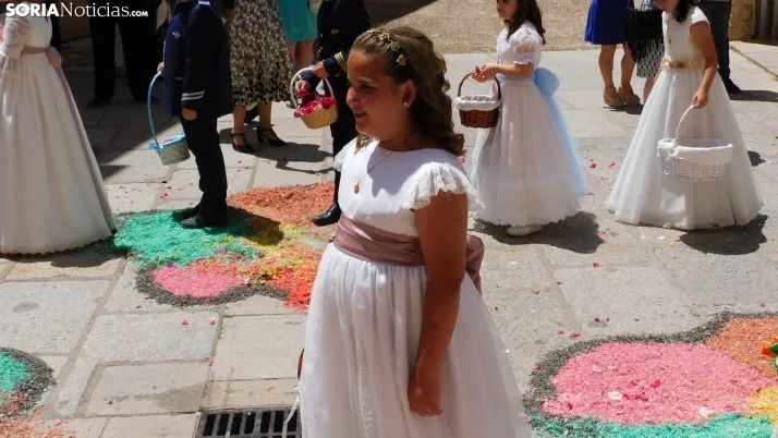 Fotos: el Corpus Christi m&aacute;s resplandeciente regresa a El Burgo de Osma