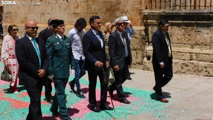 Fotos: el Corpus Christi m&aacute;s resplandeciente regresa a El Burgo de Osma