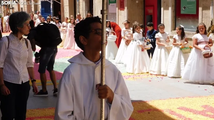 Fotos: el Corpus Christi m&aacute;s resplandeciente regresa a El Burgo de Osma