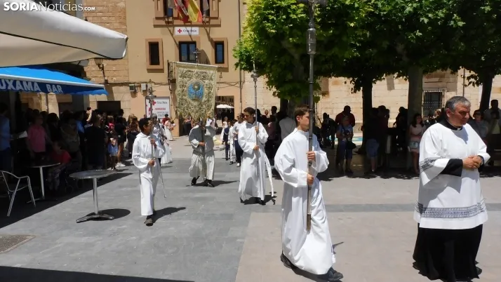 Fotos: el Corpus Christi m&aacute;s resplandeciente regresa a El Burgo de Osma