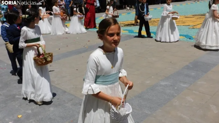 Fotos: el Corpus Christi m&aacute;s resplandeciente regresa a El Burgo de Osma