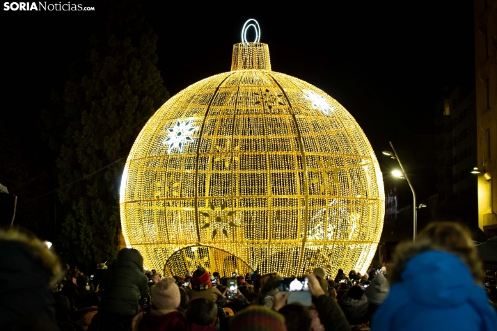 Las luces de Navidad costarán casi unos 161.000&euro; al año a Soria