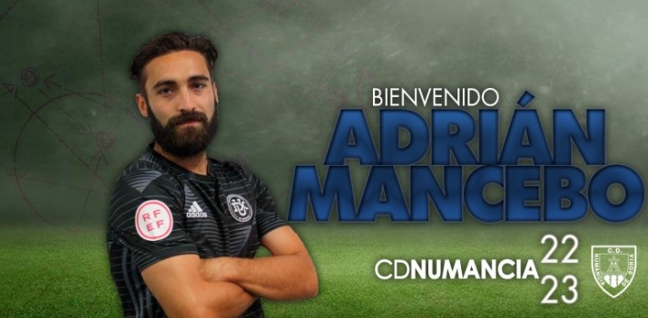 Mancebo, segundo fichaje del Numancia para la Primera RFEF