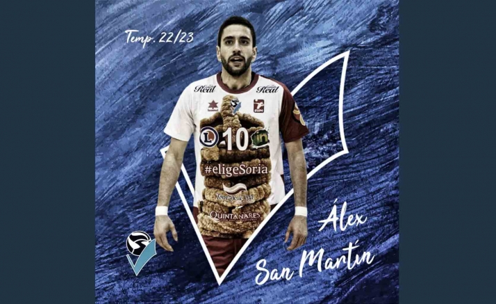 Álex San Martín y Río Duero Soria prolongan su compromiso