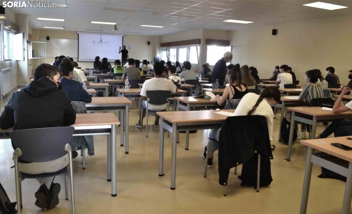 476 estudiantes sorianos están citados a la EBAU a partir de este miércoles 
