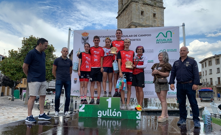 Sicilia e Izquierdo sortean con brillantez el temporal en Aguilar de Campoo