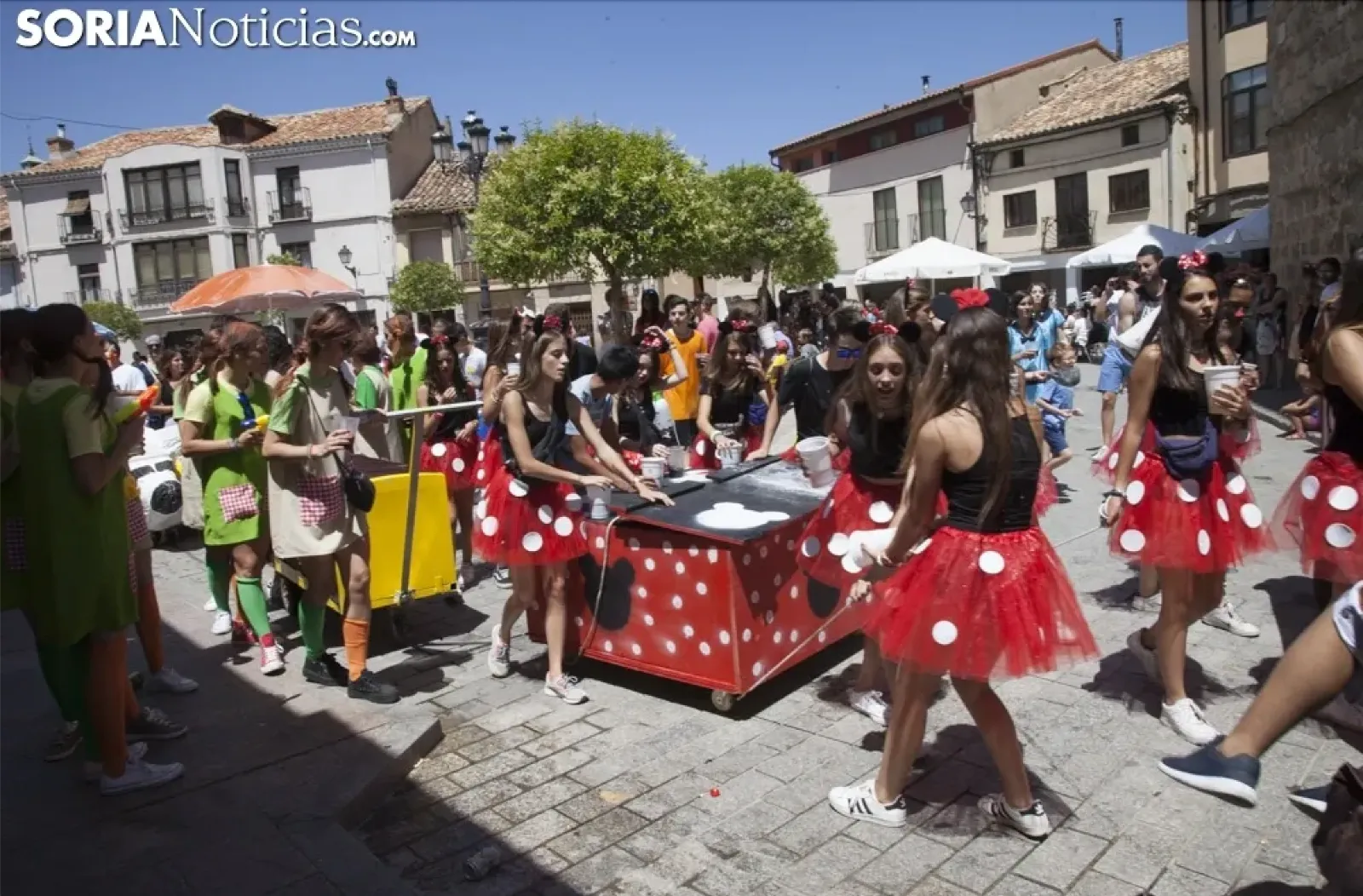 Imagen de archivo de las Fiestas de la Juventud de Almazán. /SN