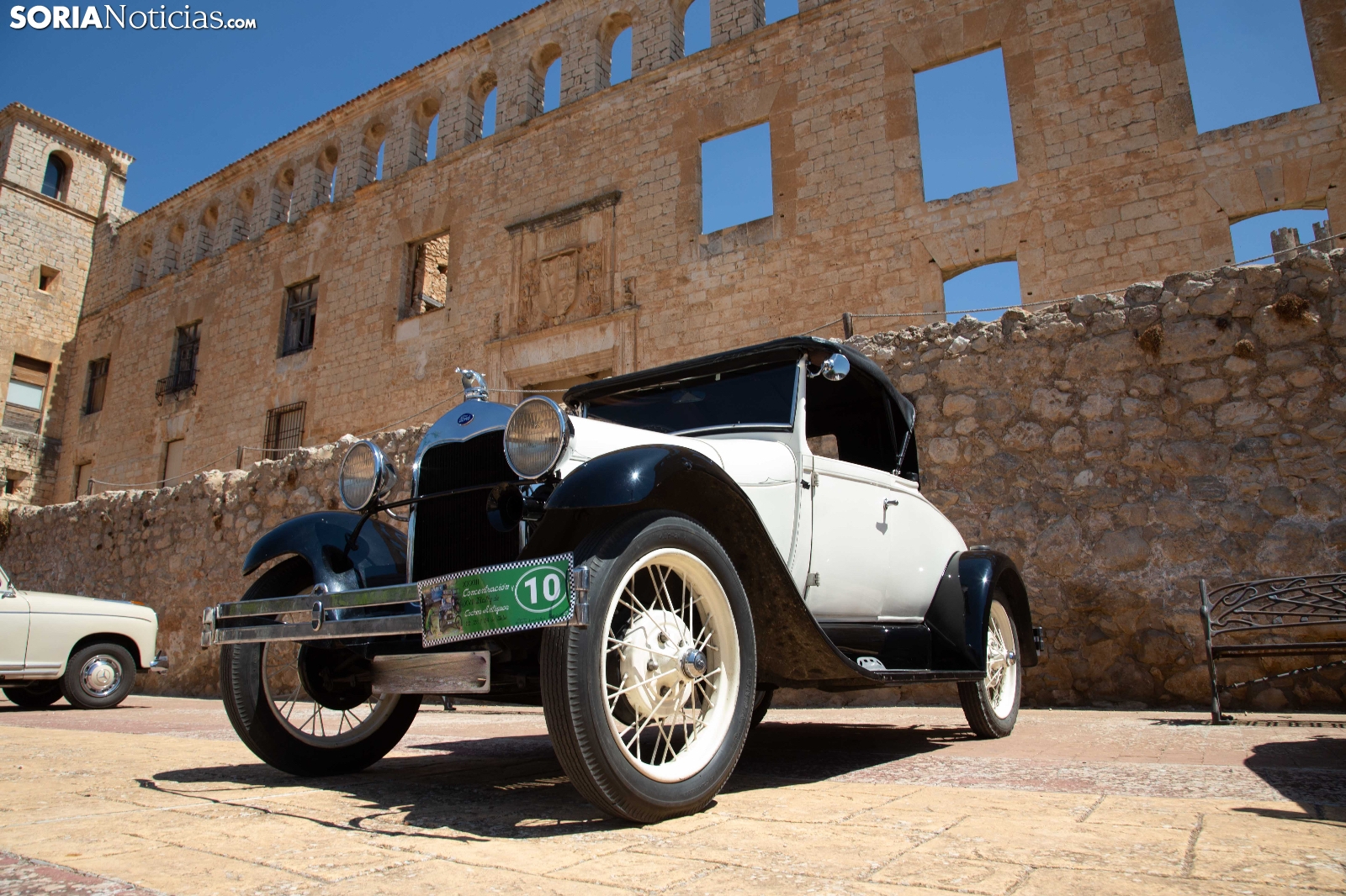 37 coches antiguos ponen fin a su aventura soriana Berlanga de Duero - SoriaNoticias
