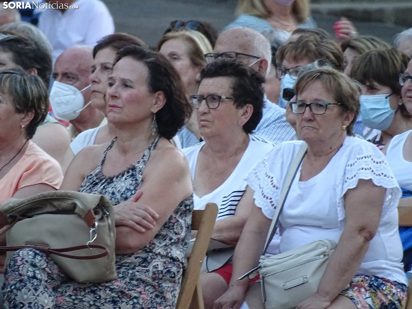 Una imagen de la plaza Mayor de Soria en el atardecer de este viernes. /SN