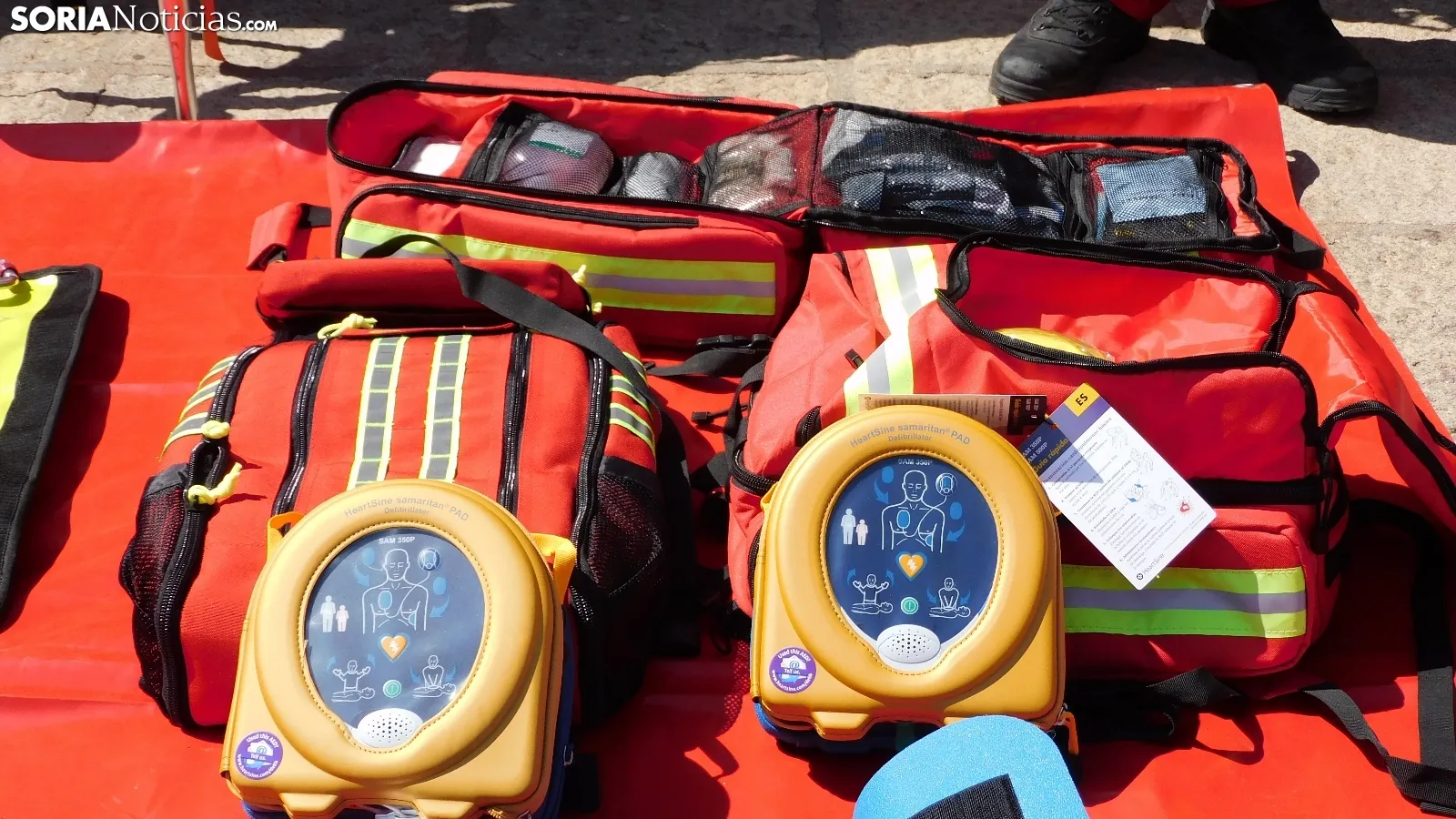 Foto 9 - En im&aacute;genes: Este es el equipo con el que cuentan los bomberos de Soria para sus labores de rescate