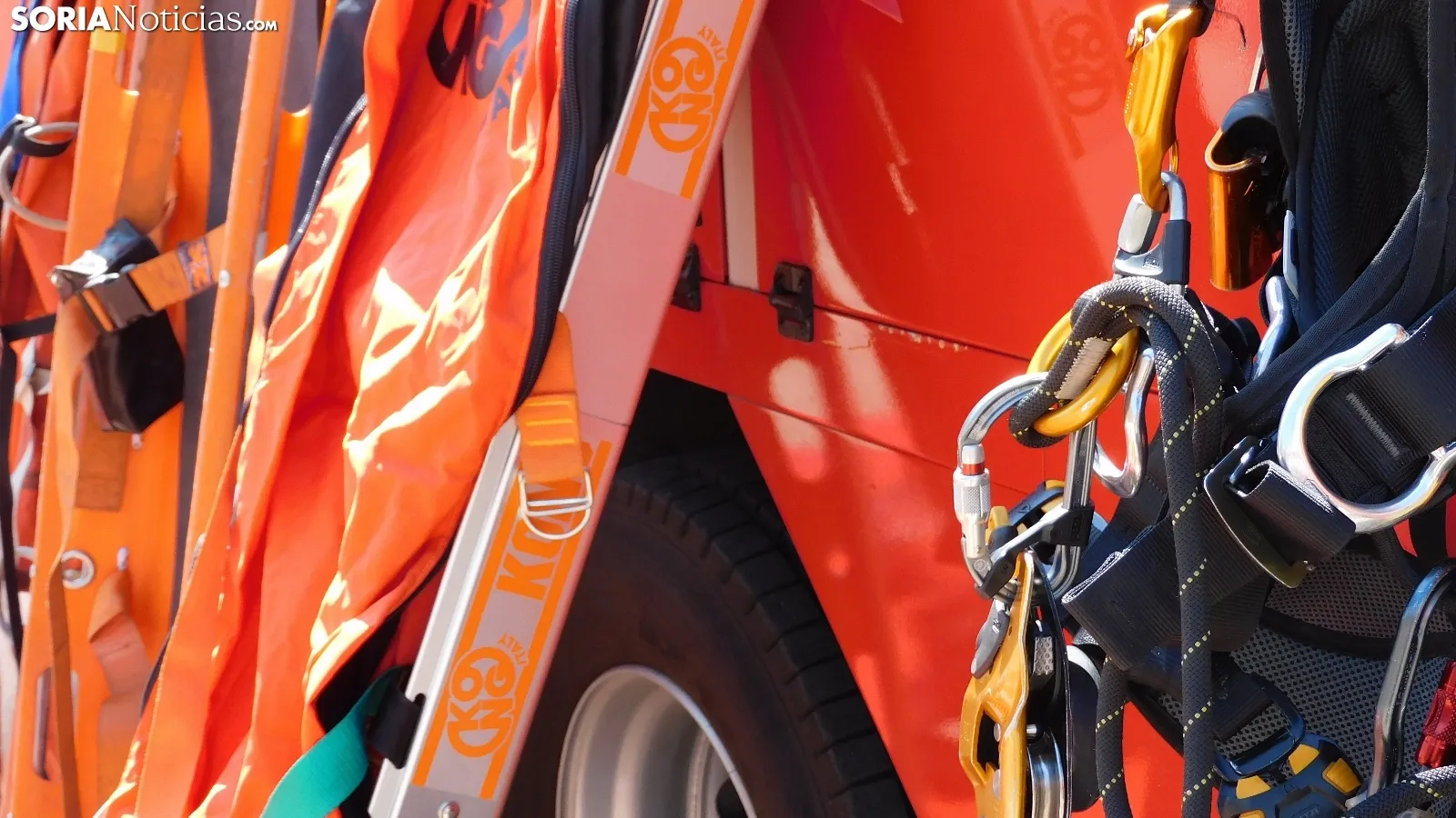 Foto 7 - En im&aacute;genes: Este es el equipo con el que cuentan los bomberos de Soria para sus labores de rescate