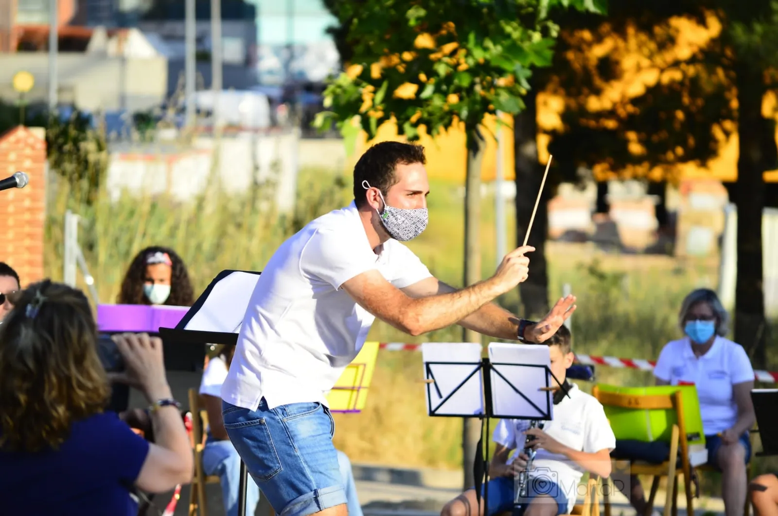 Imágenes de la Banda Municipal de Música de Golmayo. Cedidas