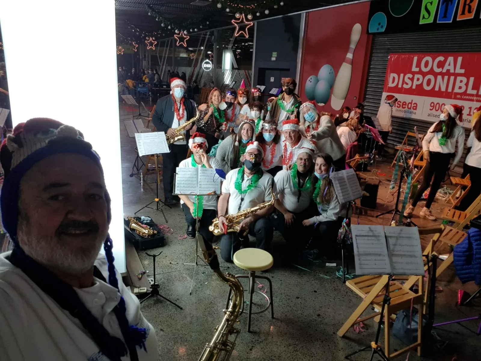 Imágenes de la Banda Municipal de Música de Golmayo. Cedidas