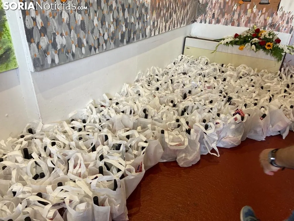Reparto de la tajada cocida en Santo Tomé, San Clemente y San Martín