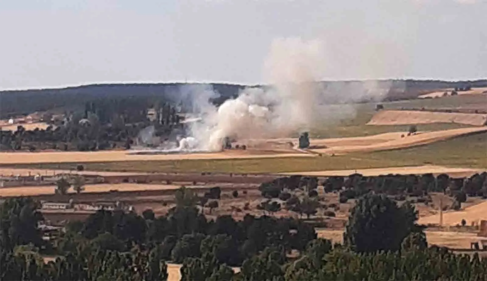 Una imagen del incendio. /alberto @ihank123