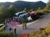 Foto 1 - El autobús volcado en Rubió (Barcelona) llevaba invitados sorianos a una boda