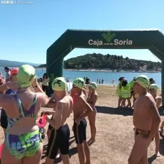 Una imagen de la travesía hoy en el pantano. 