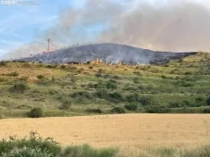 Foto 8 - &Uacute;LTIMA HORA | Incendio en las estribaciones el Moncayo