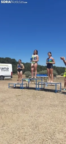 Una imagen de la travesía hoy en el pantano. 