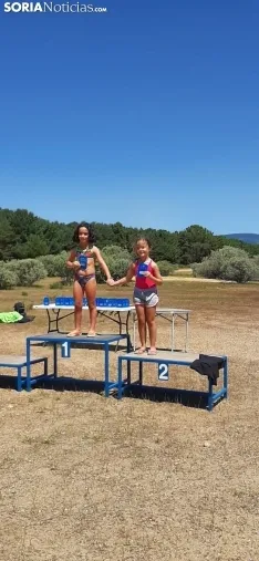 Una imagen de la travesía hoy en el pantano. 