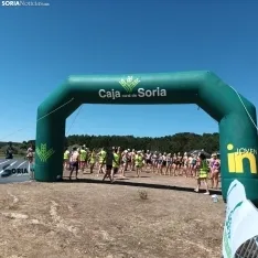 Una imagen de la travesía hoy en el pantano. 