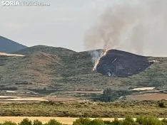 Foto 3 - &Uacute;LTIMA HORA | Incendio en las estribaciones el Moncayo