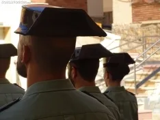 Una imagen del acto oficial celebrado esta mañana de jueves en la Comandancia. /SN