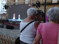 Una imagen de la plaza Mayor de Soria en el atardecer de este viernes. /SN