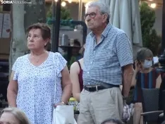 Una imagen de la plaza Mayor de Soria en el atardecer de este viernes. /SN