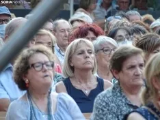 Una imagen de la plaza Mayor de Soria en el atardecer de este viernes. /SN