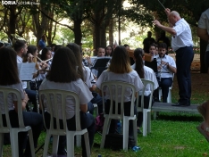 Una imagen del concierto de este miércoles en el parque del Castillo. /SN