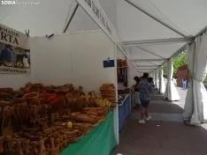 Una imagen de la feria este lunes. /SN